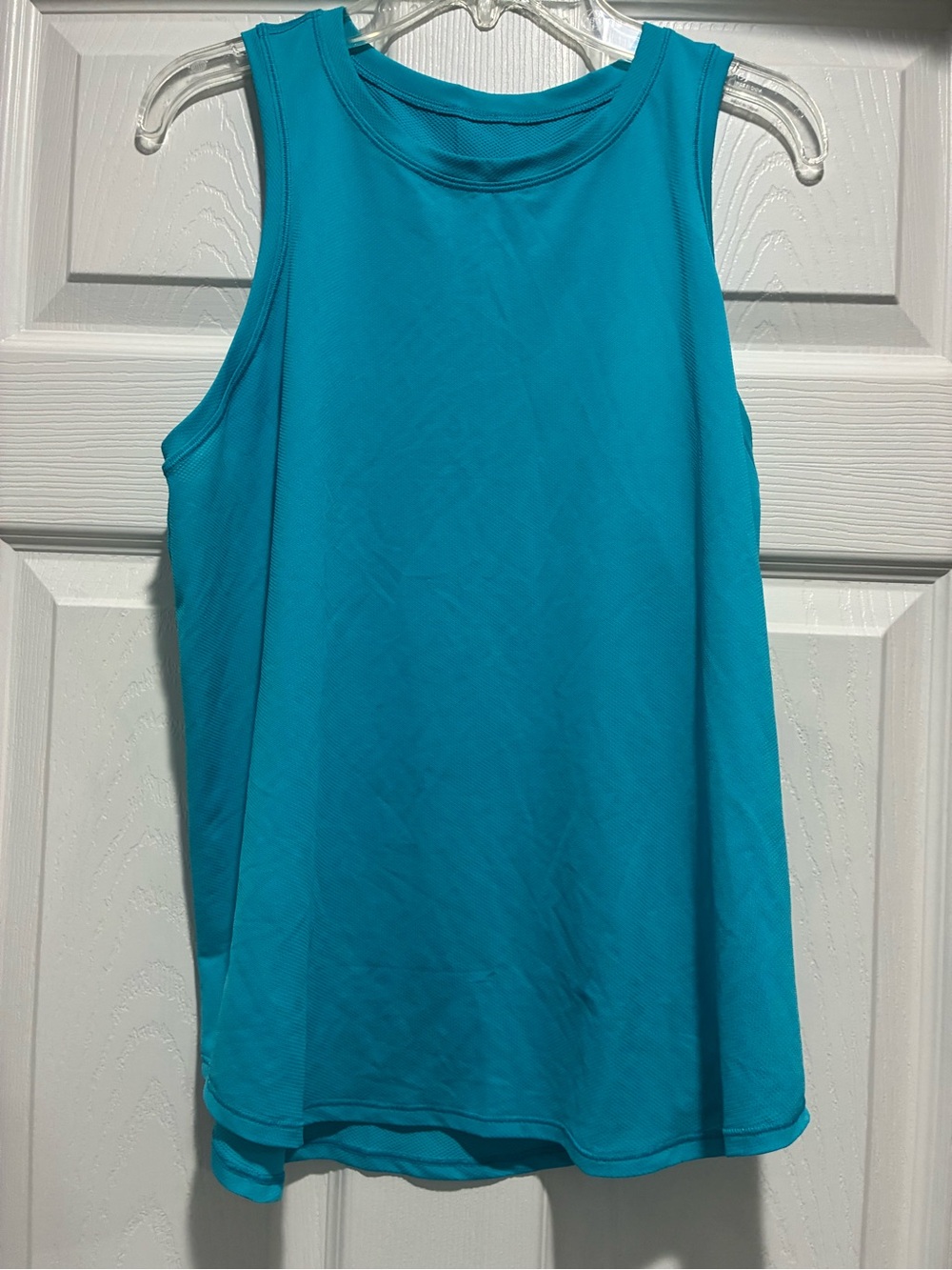 lululemon athletica High Neck Running and Traning Tank-Turquoise Tide Sz8 - Picture 2 of 3